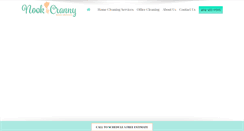 Desktop Screenshot of nookandcrannymaid.com